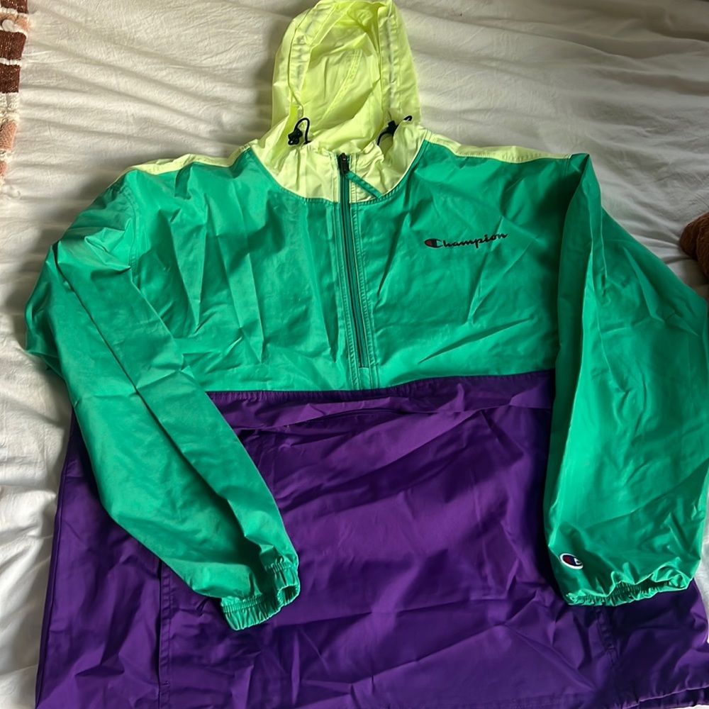 Half Zip Champion Windbreak